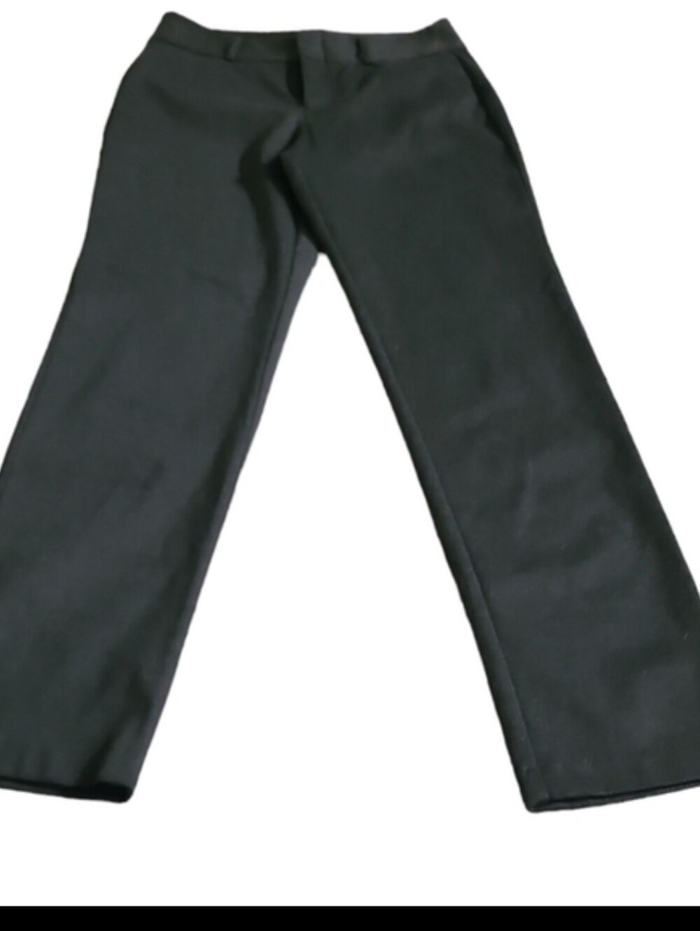 Michael kors wide leg crop black pants size 6